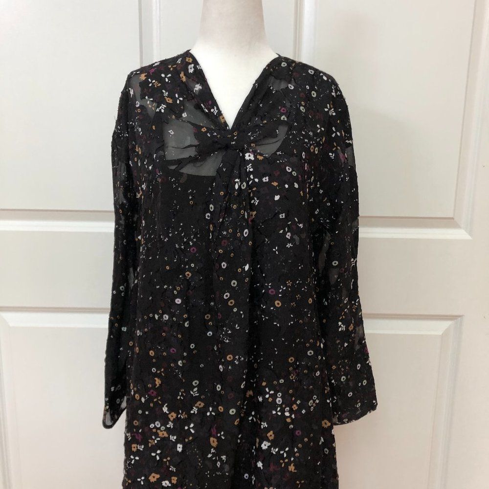 Twist Front Long Sleeve Dress from CLUB MONACO - Picture 3 of 9